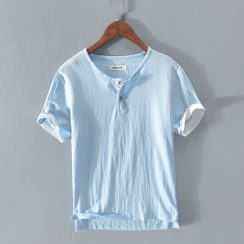 T-shirt homme été léger coton
