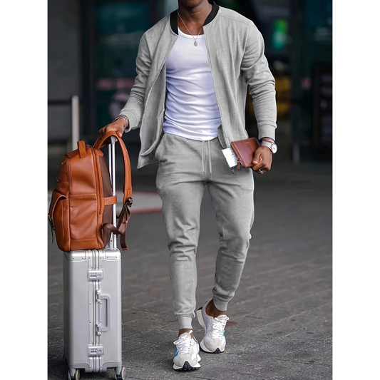 Herren Sportanzug Casual Sweat Set - IdealeKleiden