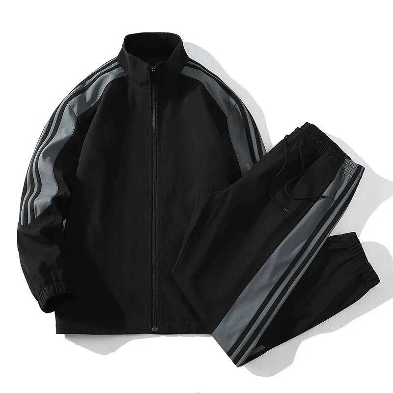 Herren Sportanzug Zweiteilig Jogging Set - IdealeKleiden