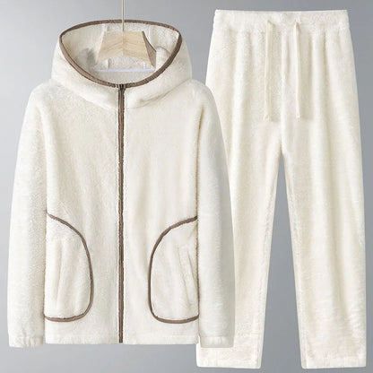 Weiche Fleece Hoodie Sets Damen - IdealeKleiden