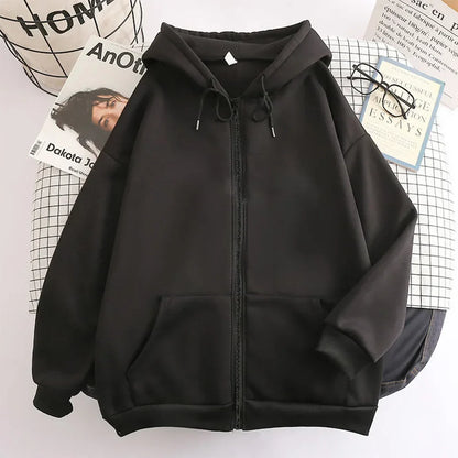 Veste à capuche femme moderne zippée