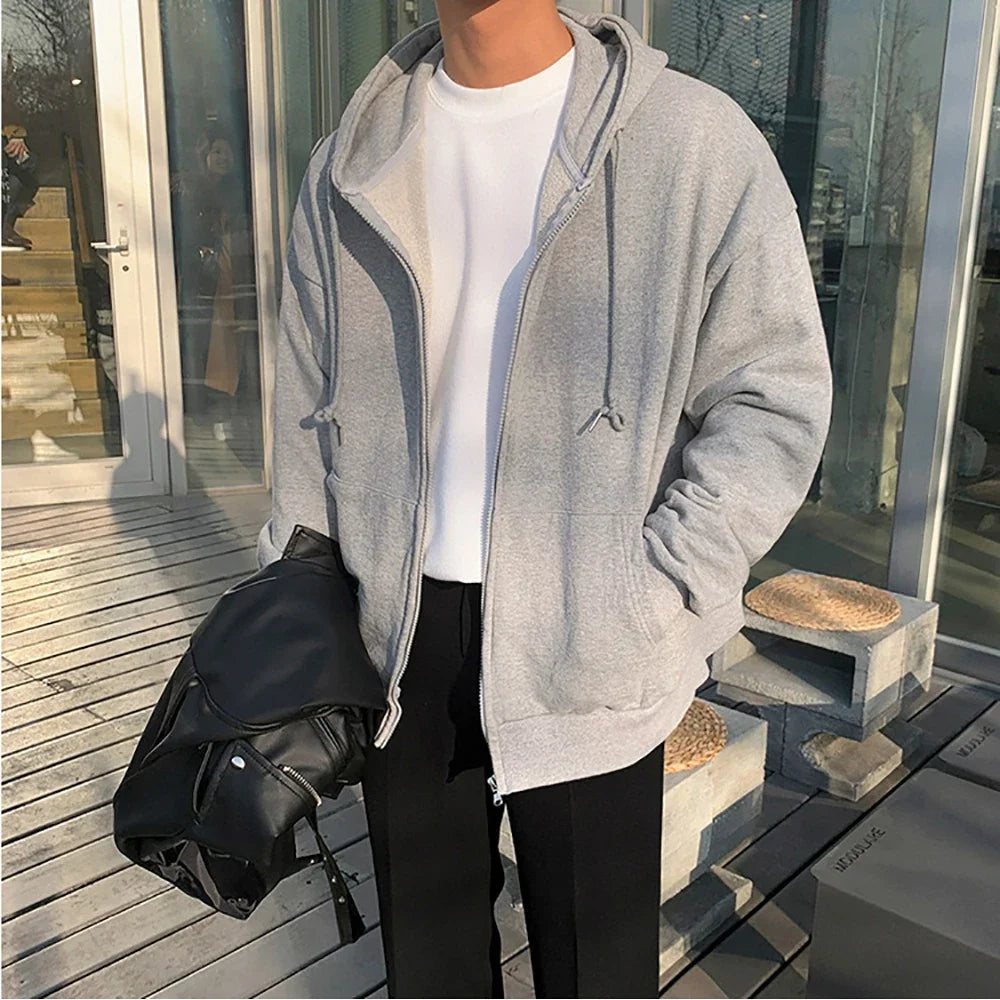 Veste à capuche femme moderne zippée