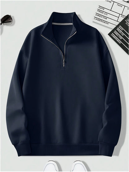 Écharpe pull pour femme avec fermeture éclair quart