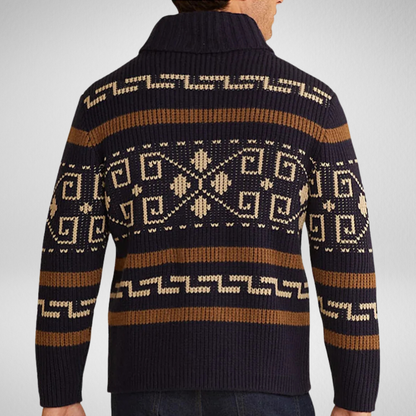 Herren Strickjacke Warm Herbst Winter - IdealeKleiden