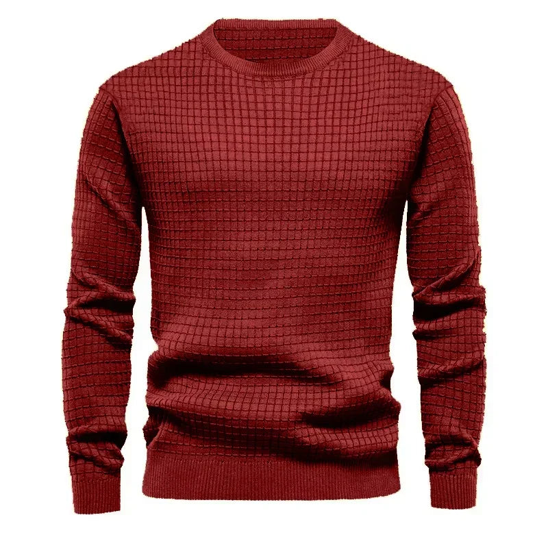 Sweat-shirt doux à col rond