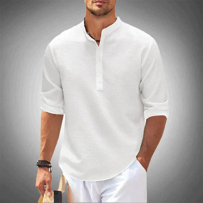 Chemise homme été légère demi-manches