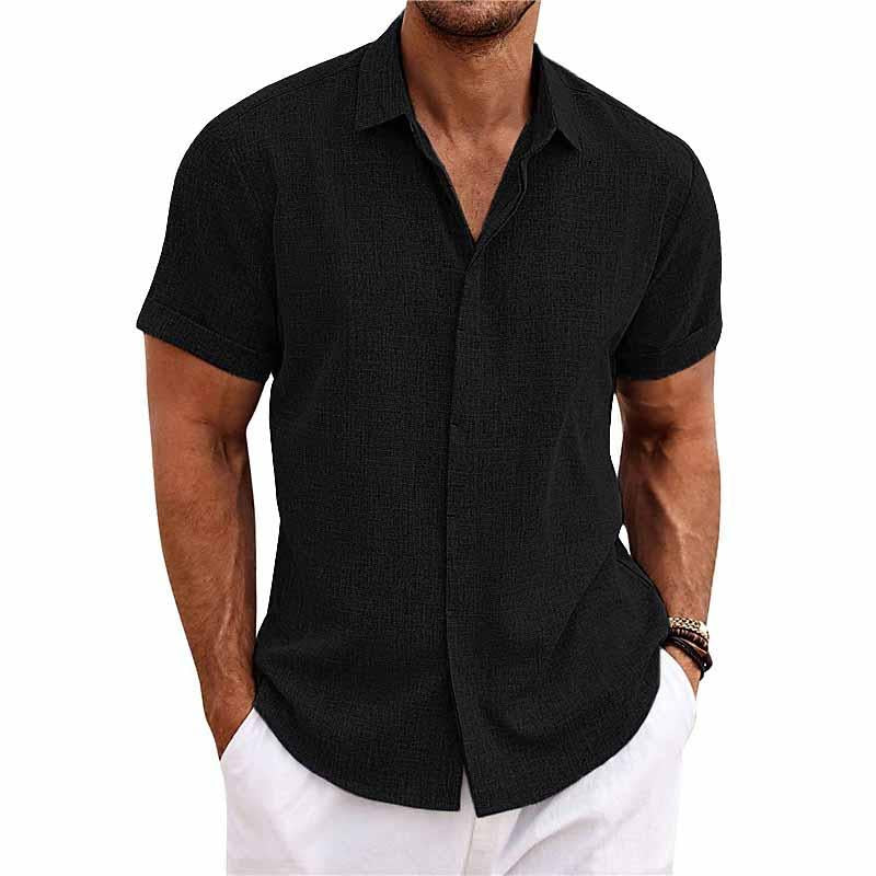 Chemise Homme Manches Courtes Décontractée