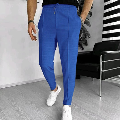 Herren Jogger Hose Elastisch Bequem - IdealeKleiden
