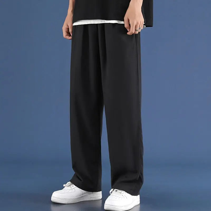 Pantalon Homme Confortable Coupe Droite Ample Jogger