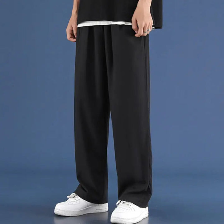 Pantalon Homme Confortable Coupe Droite Ample Jogger