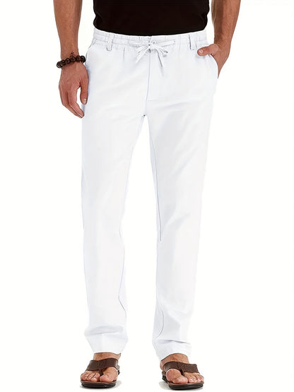 Pantalon Chino Homme Slim Fit en Coton Élastique