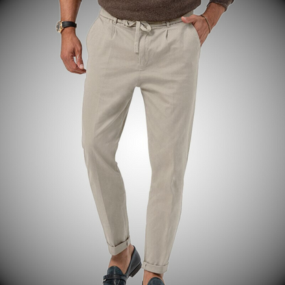 Pantalon en lin homme, confortable et estival