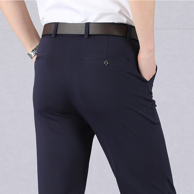 Pantalon de costume homme slim fit stretch