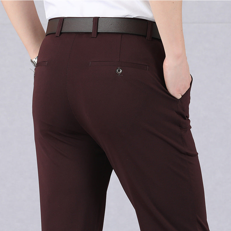 Pantalon de costume homme slim fit stretch