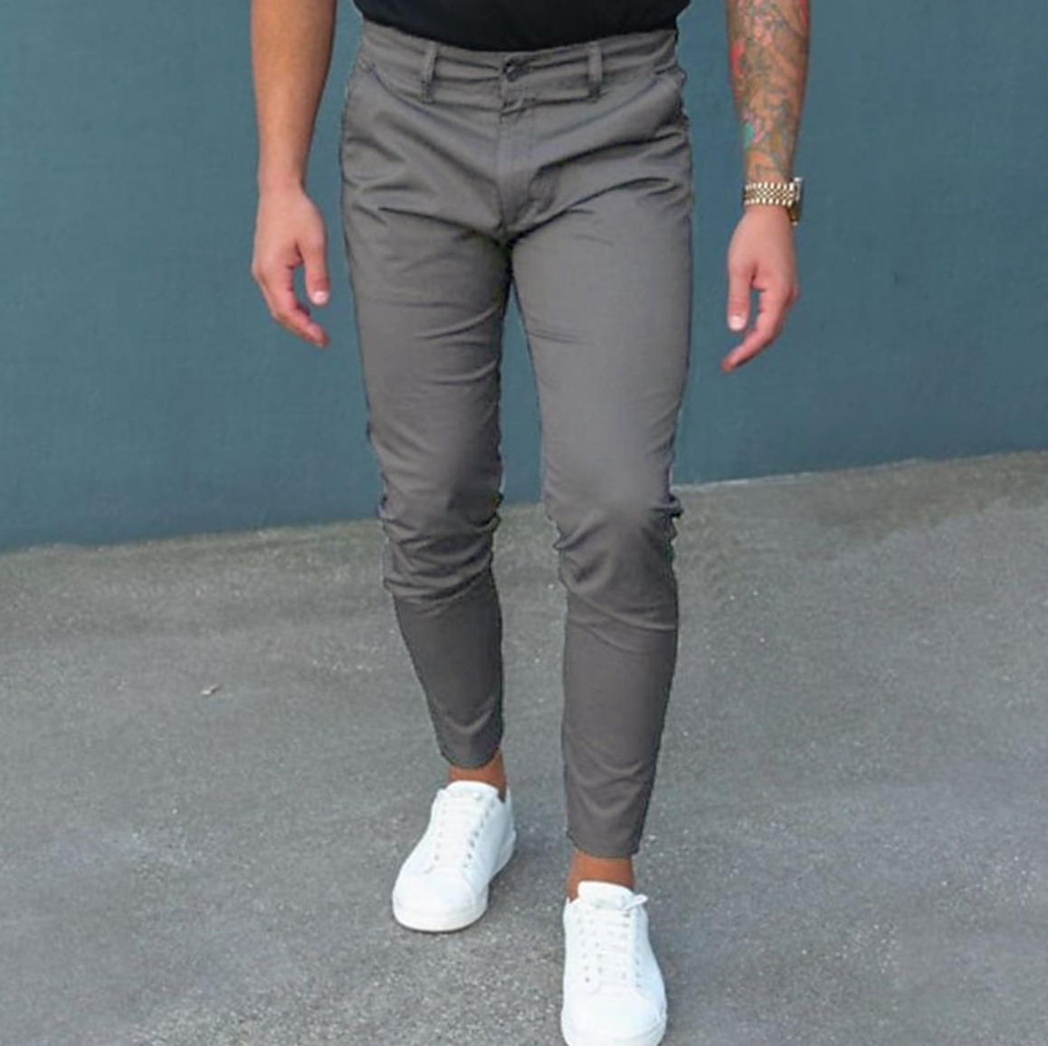 Pantalon homme slim stretch