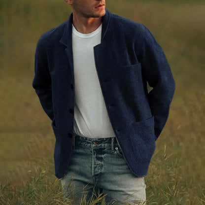 Cardigan Homme Chaud Laine Automne