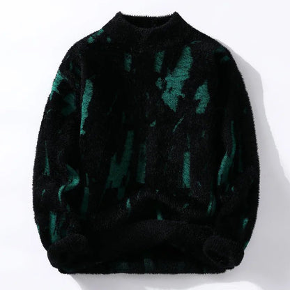 Pull tricoté homme Chaud Moelleux Hiver