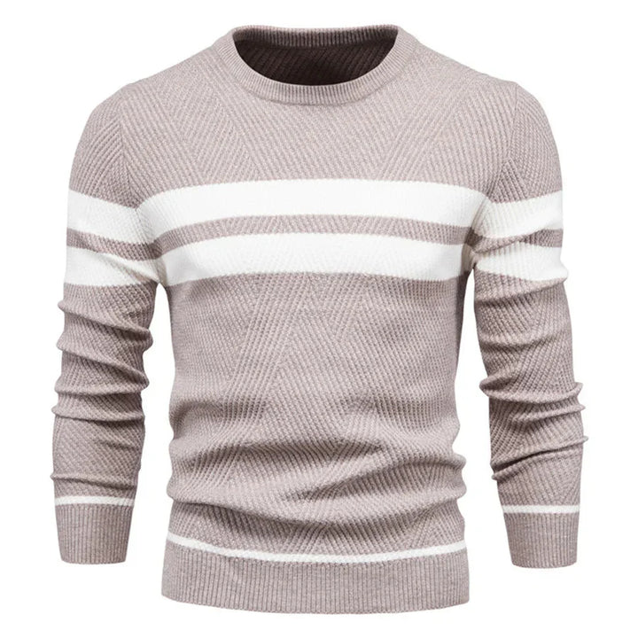 Pull pour homme col rond en maille moderne
