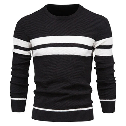 Pull pour homme col rond en maille moderne