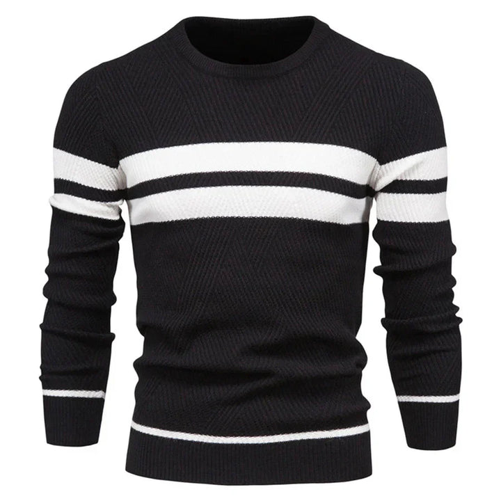 Pull pour homme col rond en maille moderne
