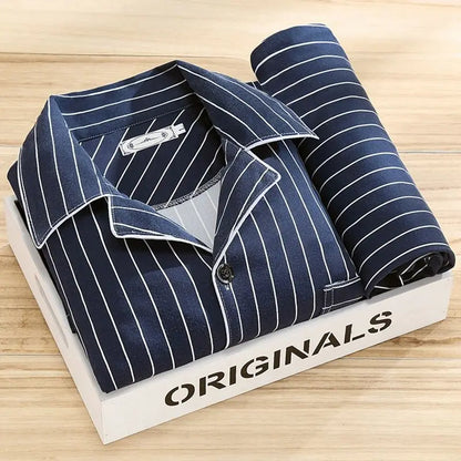 Pyjama Homme Manches Longues Confortable