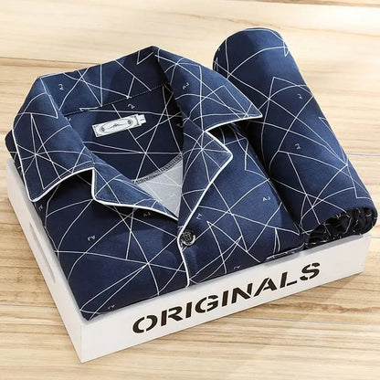 Pyjama Homme Manches Longues Confortable