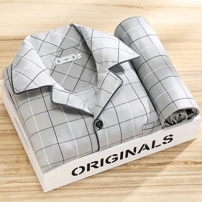Pyjama Homme Manches Longues Confortable