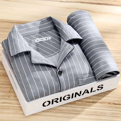 Pyjama Homme Manches Longues Confortable
