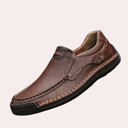 Mocassins en cuir confortables pour hommes