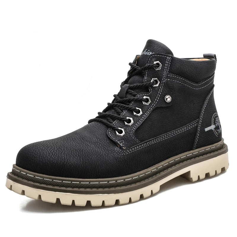 Bottes pour homme Antidérapantes À lacets