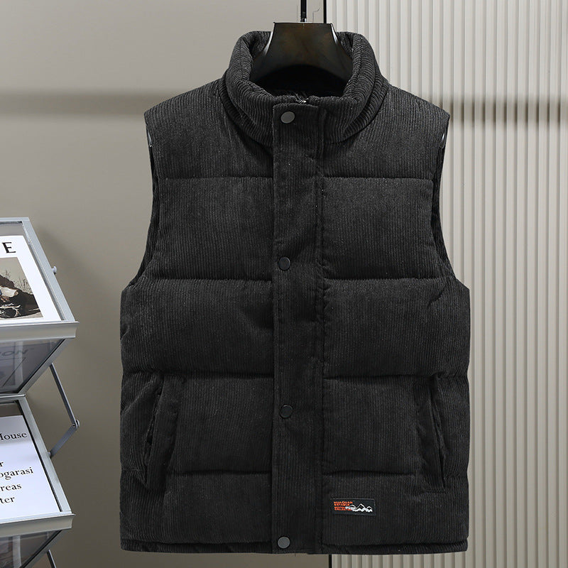 Bodywarmer matelassé sans manches pour homme