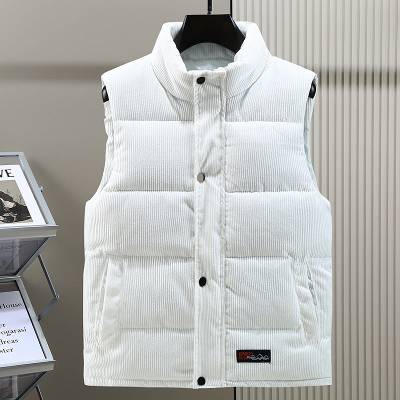 Bodywarmer matelassé sans manches pour homme