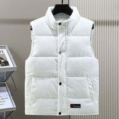Bodywarmer matelassé sans manches pour homme