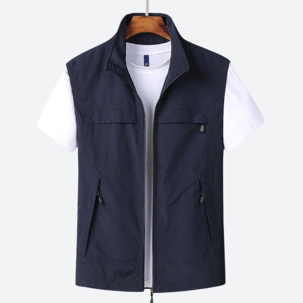 Gilet Homme Léger Sans Manches Sportif