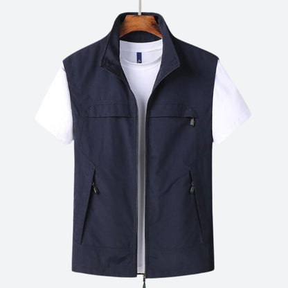 Gilet Homme Léger Sans Manches Sportif