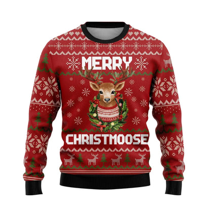 Pull de Noël Cerf Chaud & Douillet
