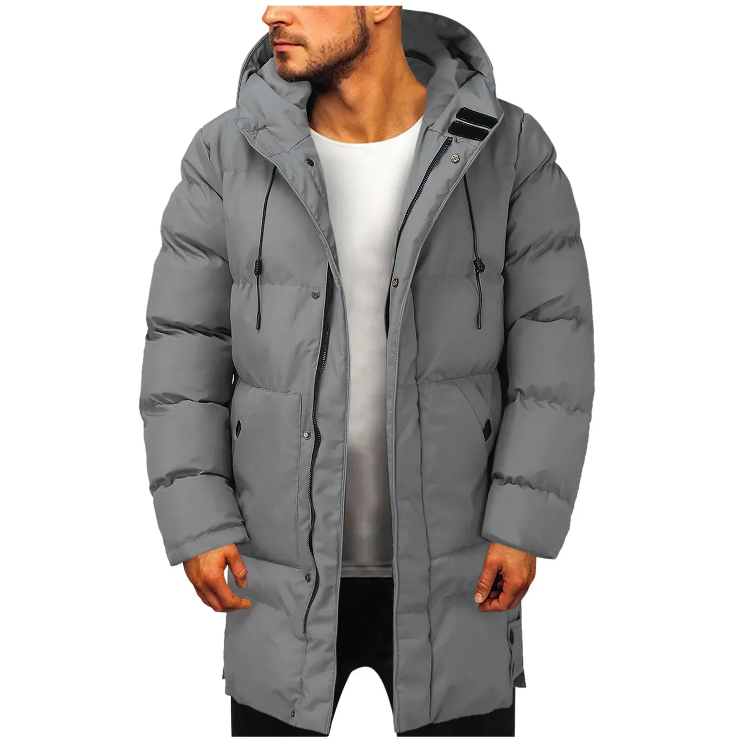 Veste d'hiver longue imperméable femme homme