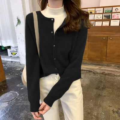 Cardigan Doux Ouvert Femme