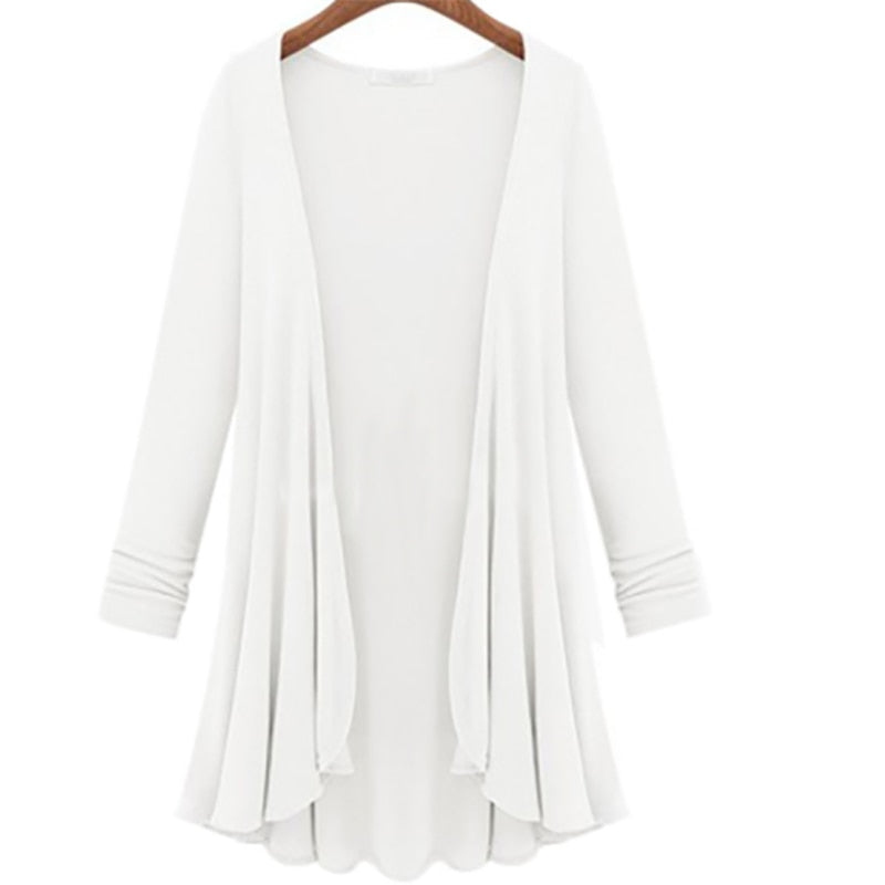 Robe d'automne élégante à volants pour femme