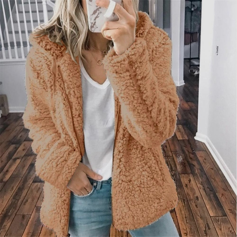 Gilet à capuche Doux & Chaud Hiver