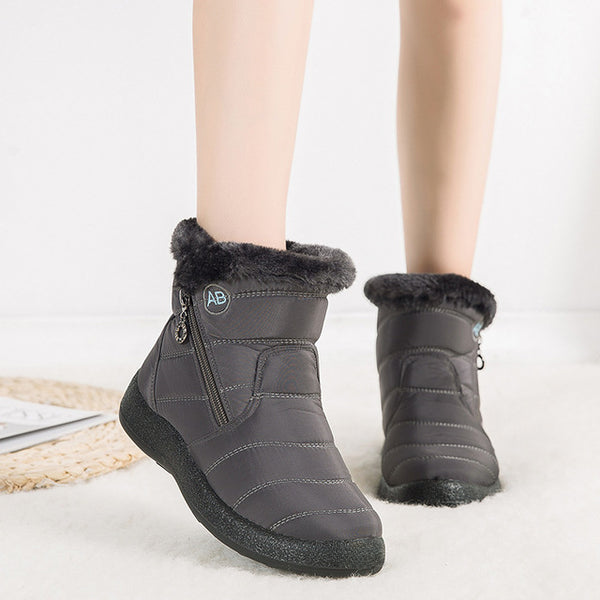 Damen Winterstiefel Warm Wasserdicht Rutschfest - IdealeKleiden