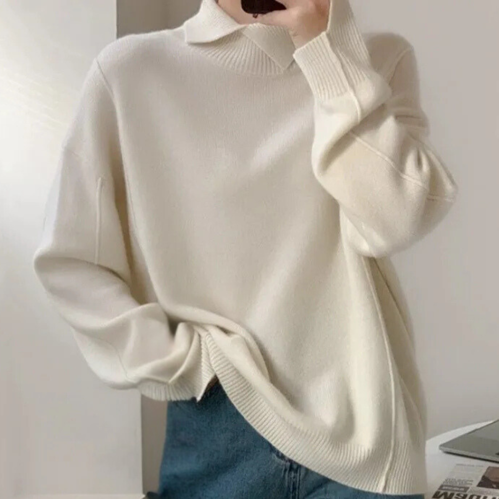 Pull en tricot pour femme intemporel – Couleurs élégantes