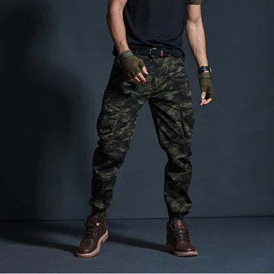 Pantalon tactique de plein air style cargo