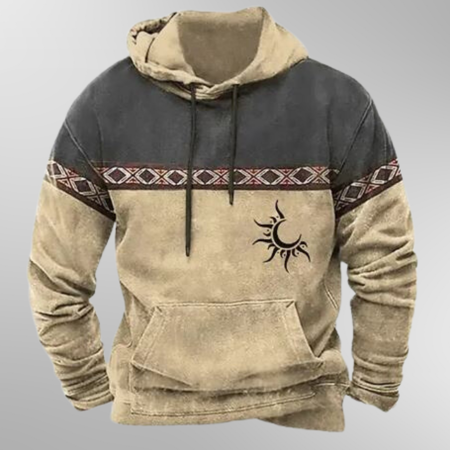 Sweat à capuche homme Capuche Poche Sportif