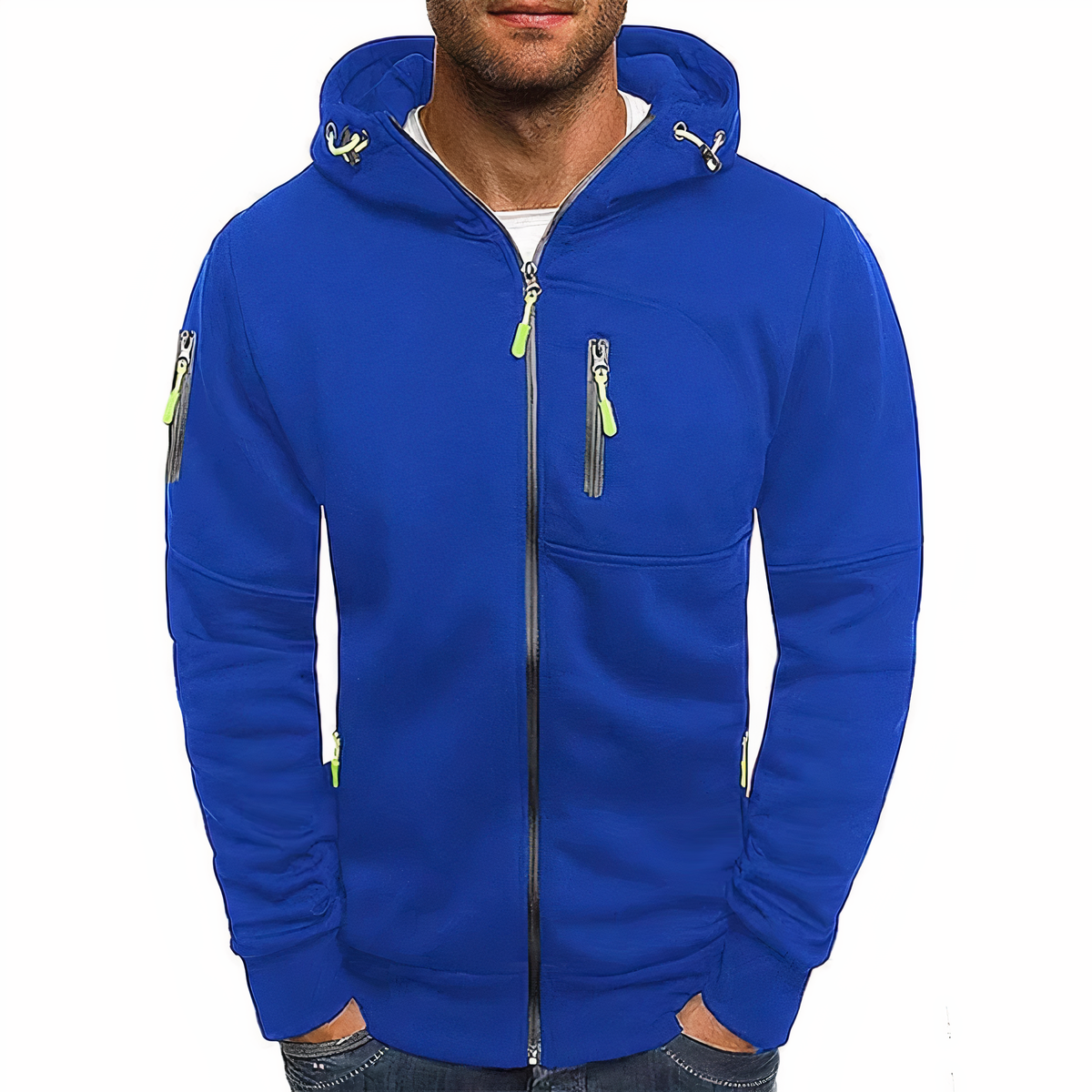 Hoodie classique pour hommes à manches longues