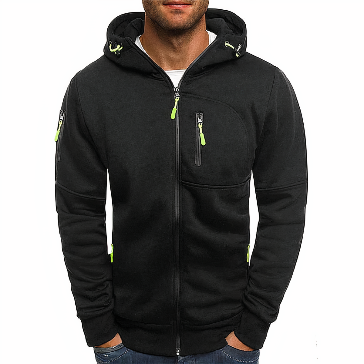 Hoodie classique pour hommes à manches longues