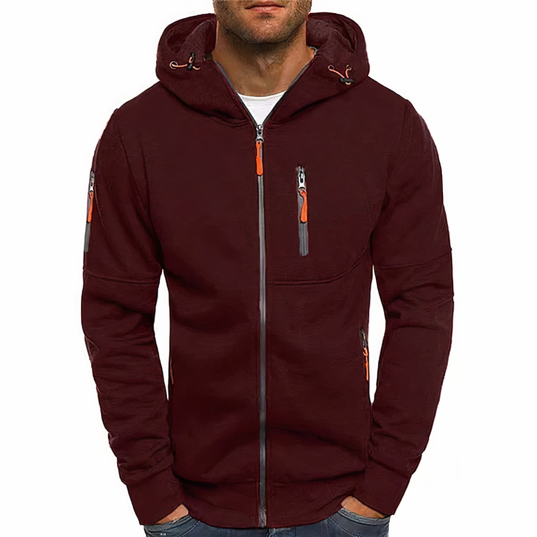 Hoodie classique pour hommes à manches longues