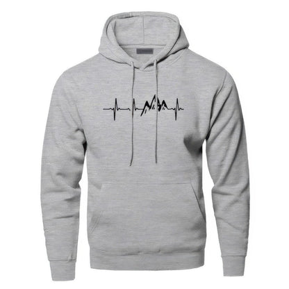 Sweat à capuche classique pour homme avec poche kangourou