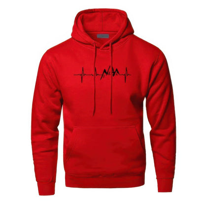 Sweat à capuche classique pour homme avec poche kangourou