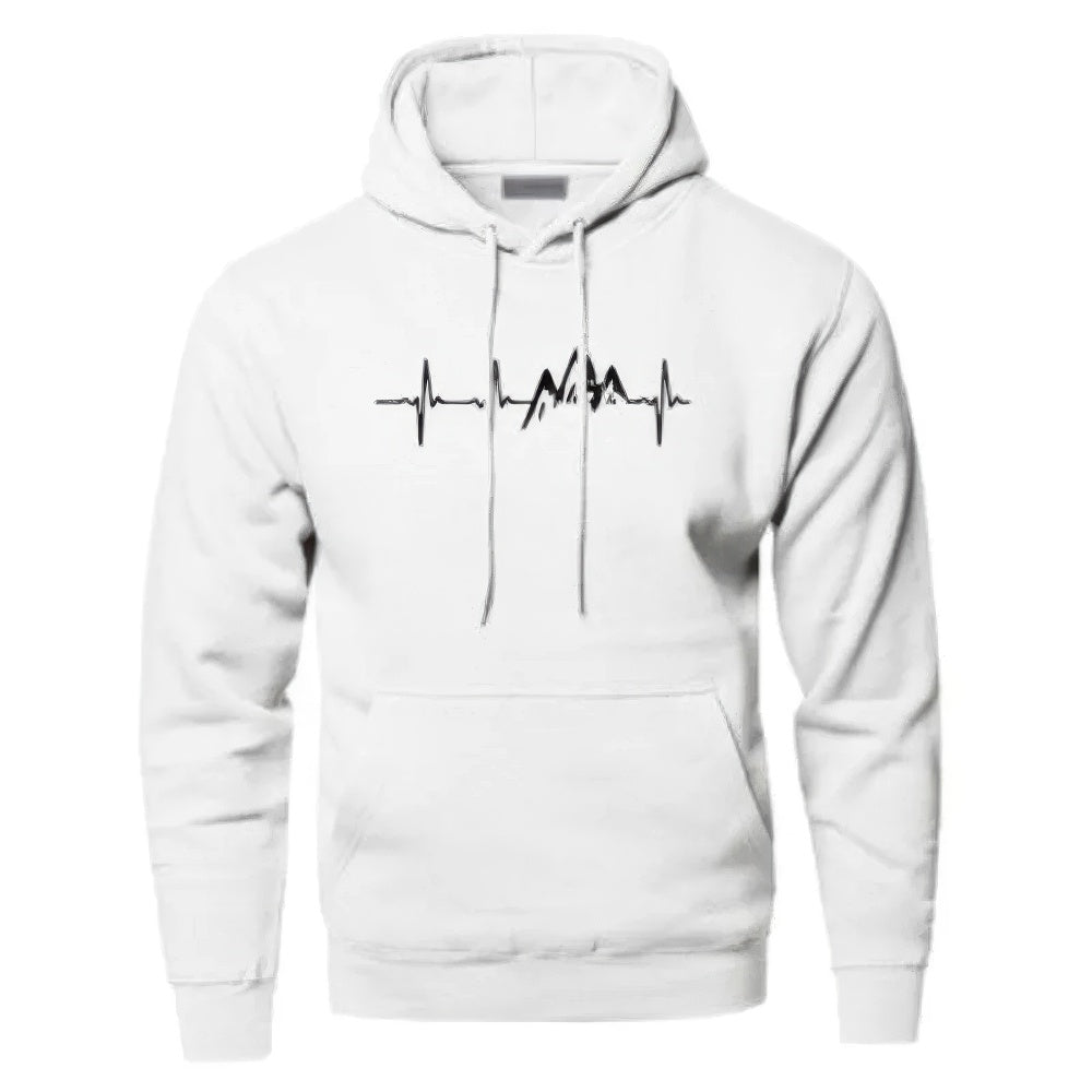 Sweat à capuche classique pour homme avec poche kangourou